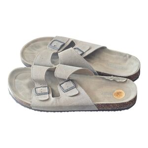Vintage Woodstock Slides Sandal Mens Sz 11M Shoes Slip On Leather Brown …